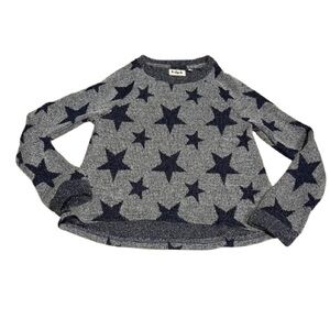 Kidpik Knit Crew Neck Star Sweater